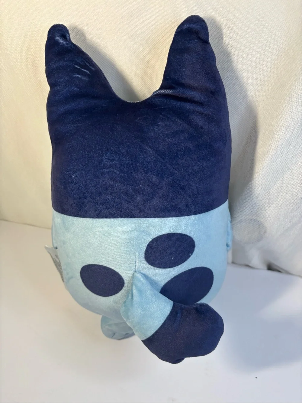 Bluey Plush pillow - Light Blue and Navy Stuffed Character